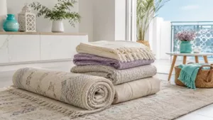 Lavage de tapis et couvertures en Tunisie : un linge propre sans effort
